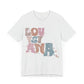 Louisiana State Tee Unisex Jersey Short Sleeve Tee