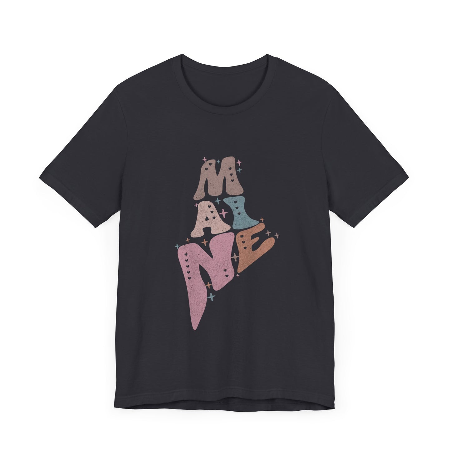 Maine State Tee Unisex Jersey Short Sleeve Tee