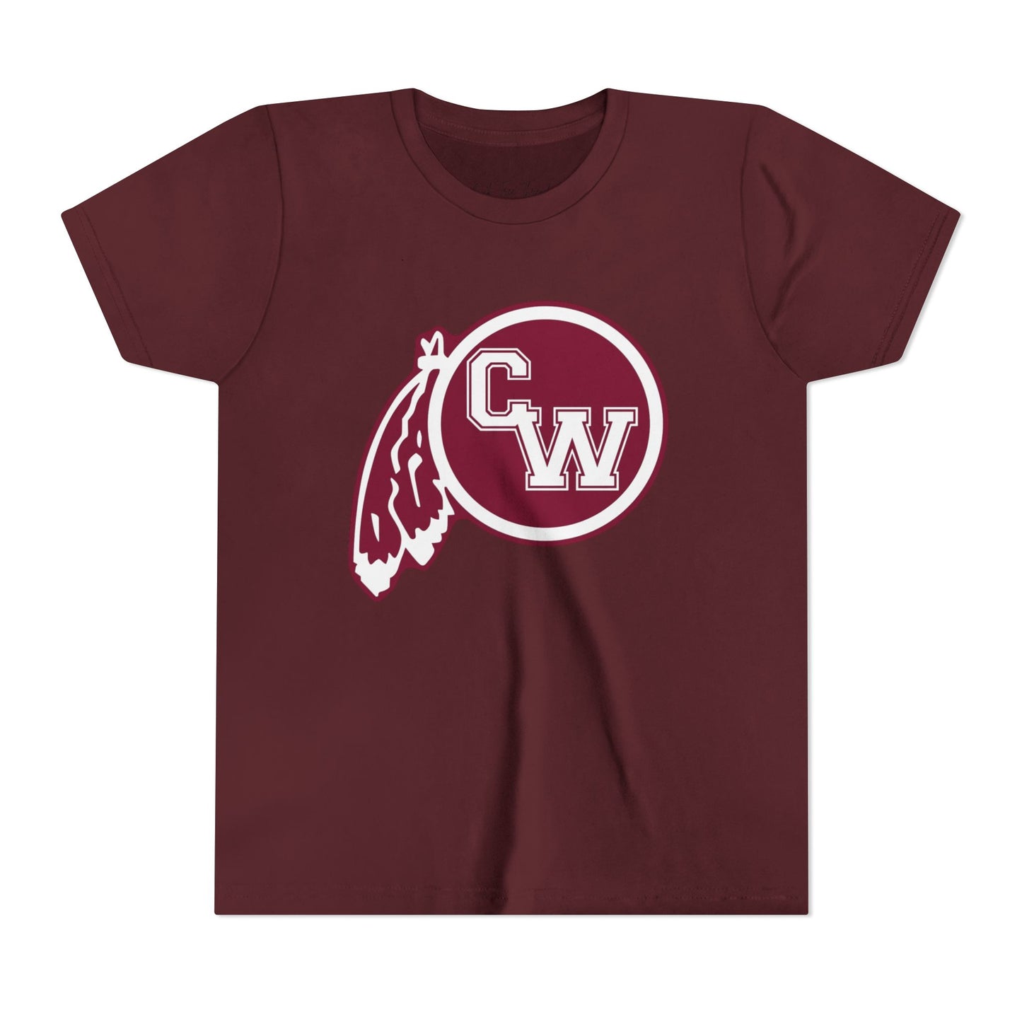 Youth Tee — CW Athetic Logo Graphic