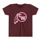 Youth Tee — CW Athetic Logo Graphic