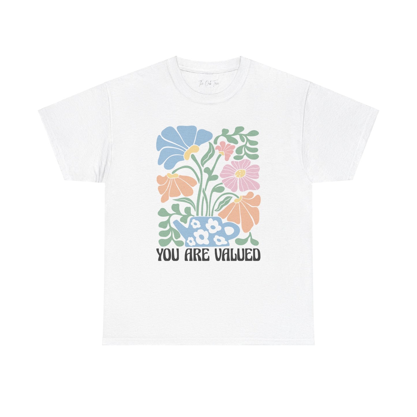 You are valued Unisex Heavy Cotton Tee