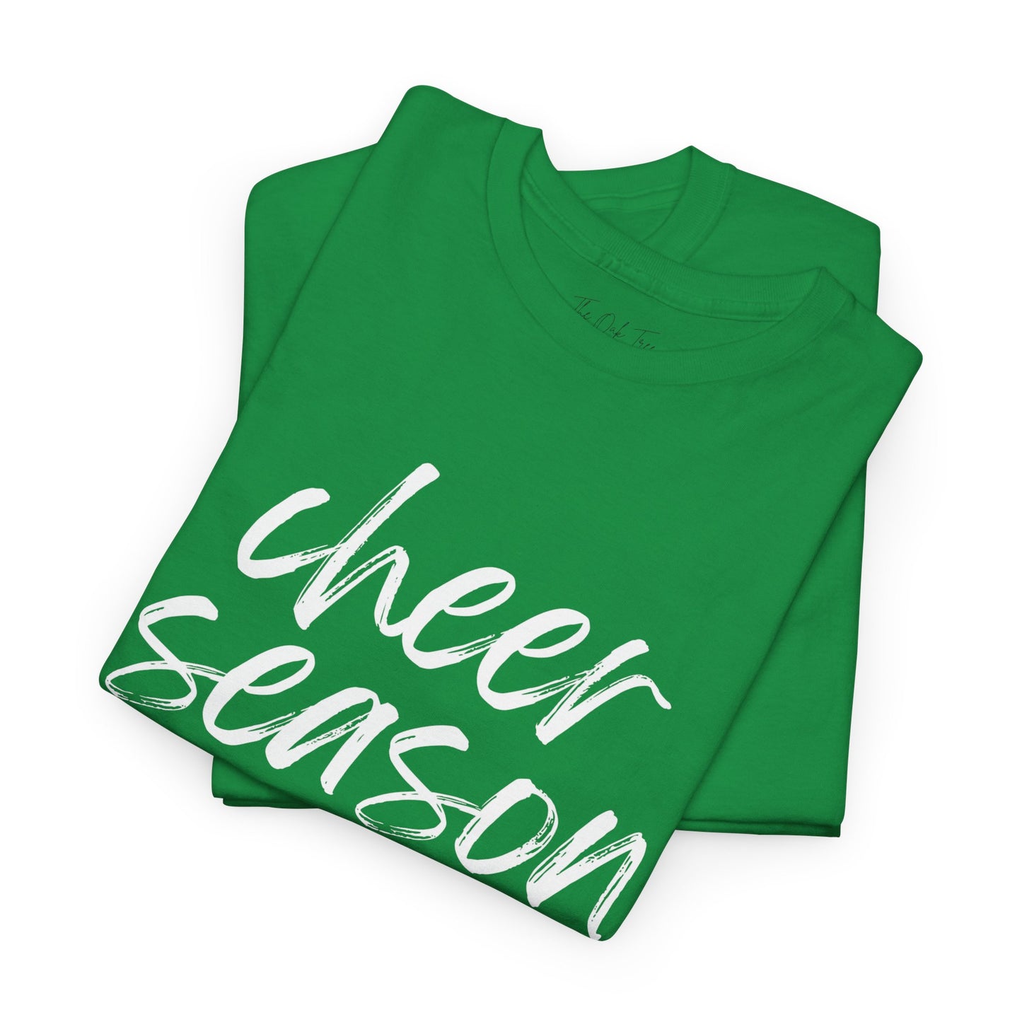Cheer Season- White Text Tee