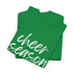 Cheer Season- White Text Tee