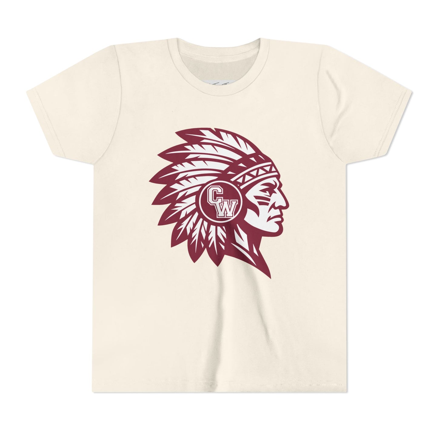 Youth Tee - CW Indians Logo Kids Shirt