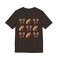 Football & Bows Tee — Cute Game Day Shirt for Fans & Moms