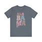 Alabama State Tee Unisex Jersey Short Sleeve Tee