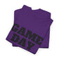 Game Day- Black Text Tee