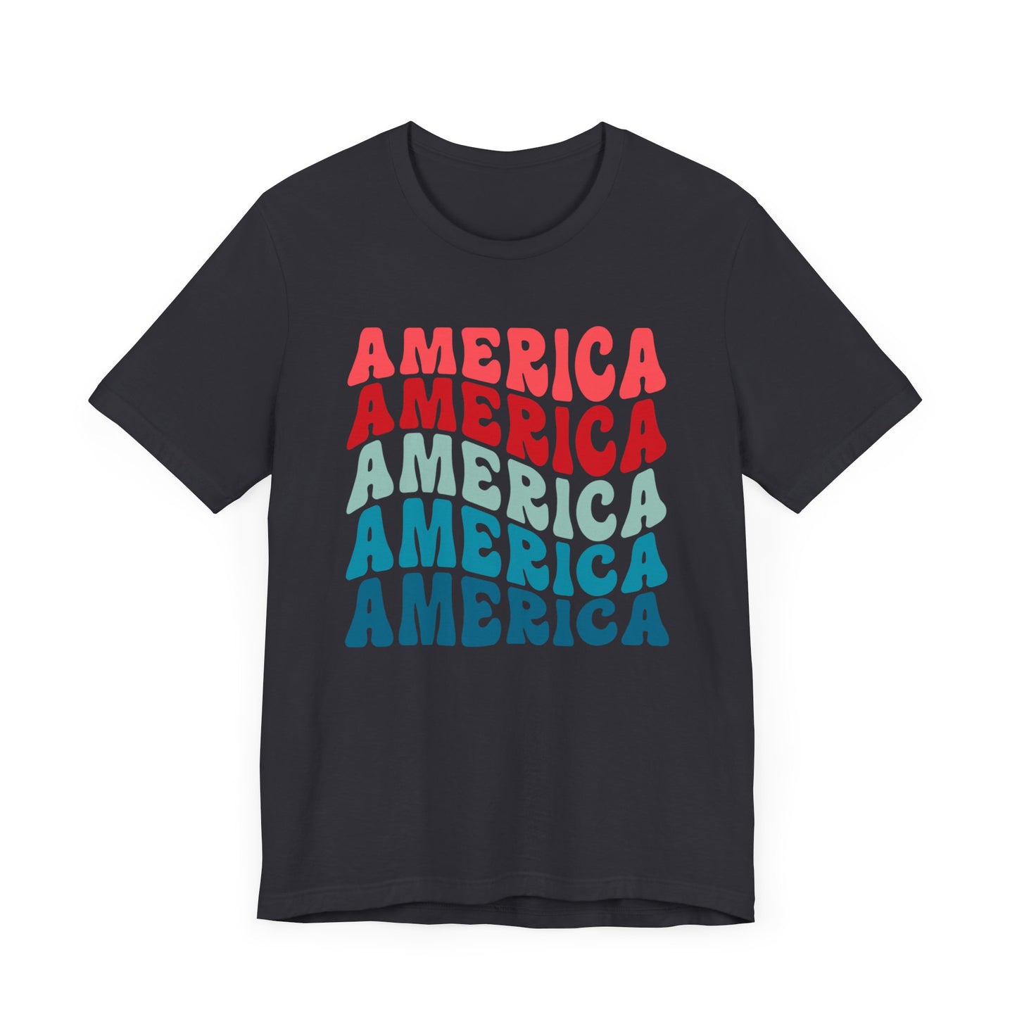 America x5 Unisex Jersey Short Sleeve Tee