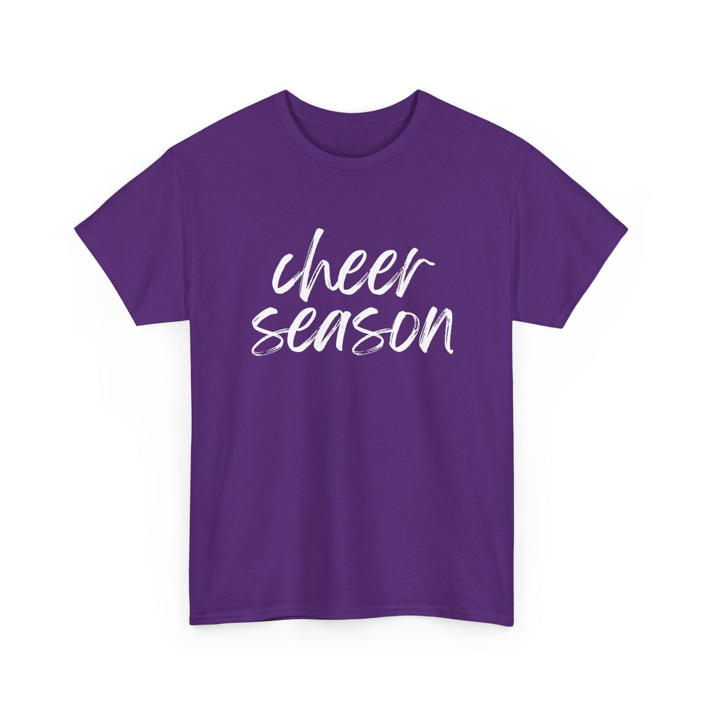 Cheer Season- White Text Tee