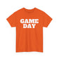 Game Day- White Text Tee