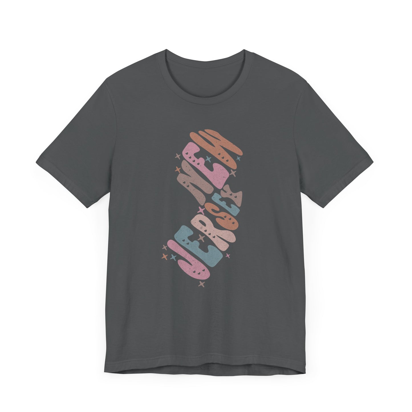 New Jersey State Tee Unisex Jersey Short Sleeve Tee