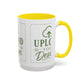 Custom Accent Coffee Mug – Custom Upload Design Ceramic Mug (11oz & 15oz)