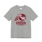 Cheer Coach T-Shirt – CW Mascot Vintage Pom Design