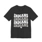 Indians Retro Stack Tee — Vintage Script Team Pride T-Shirt
