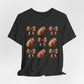 Football & Bows Tee — Cute Game Day Shirt for Fans & Moms