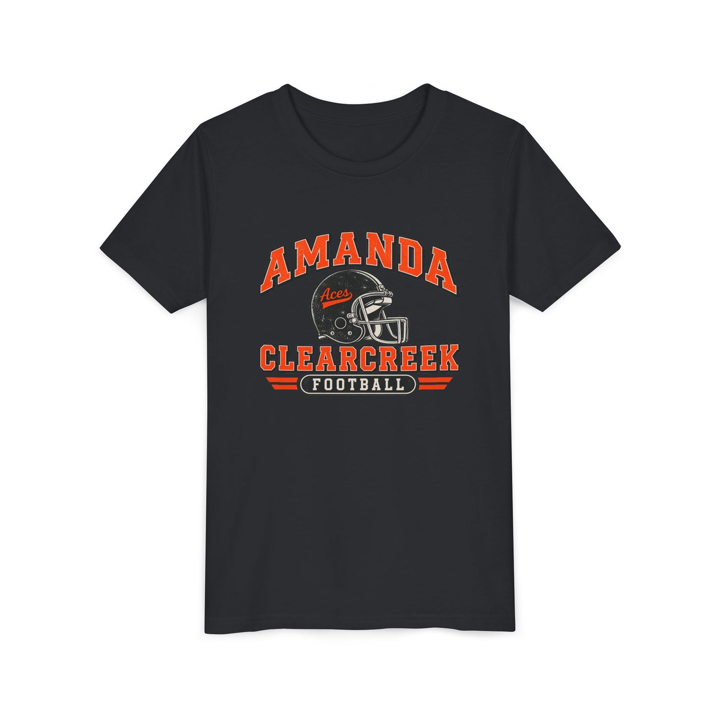 Amanda-Clearcreek Aces Youth Football Tee