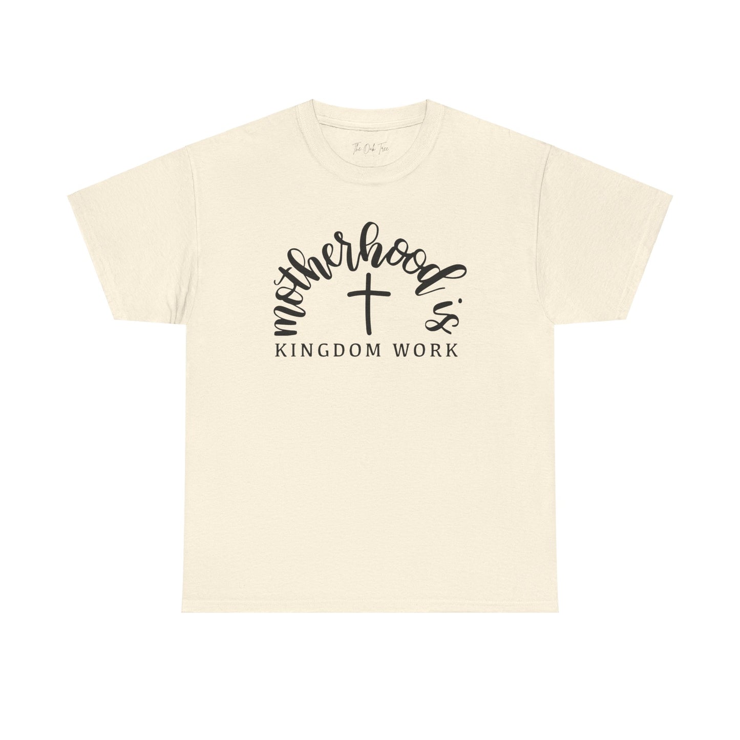 Motherhood is Kingdom Work Unisex Heavy Cotton Tee