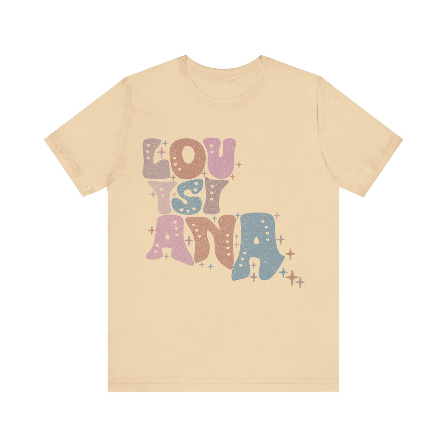Louisiana State Tee Unisex Jersey Short Sleeve Tee