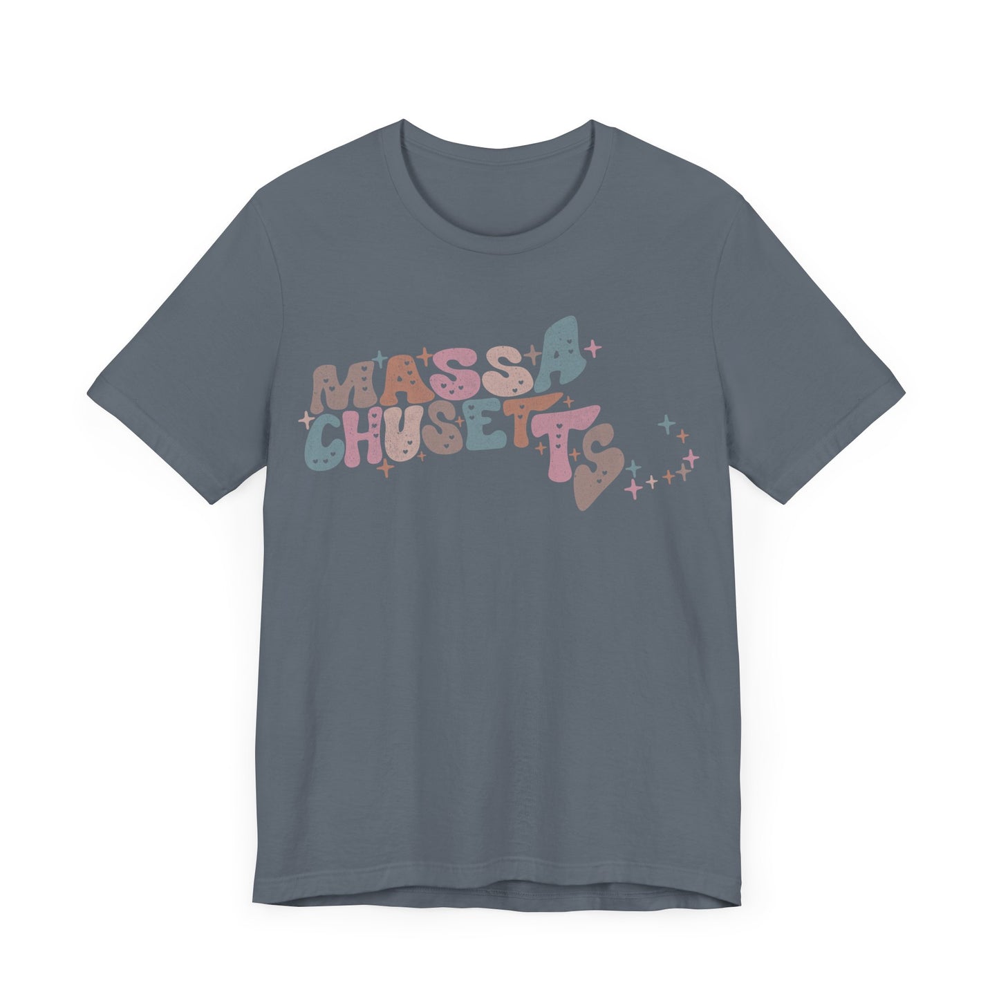 Massachusetts State Tee Unisex Jersey Short Sleeve Tee