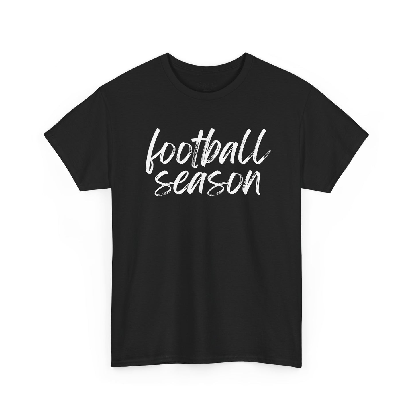 Football Season- White Text Tee