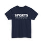Sports Here for the Snacks Unisex Heavy Cotton Tee