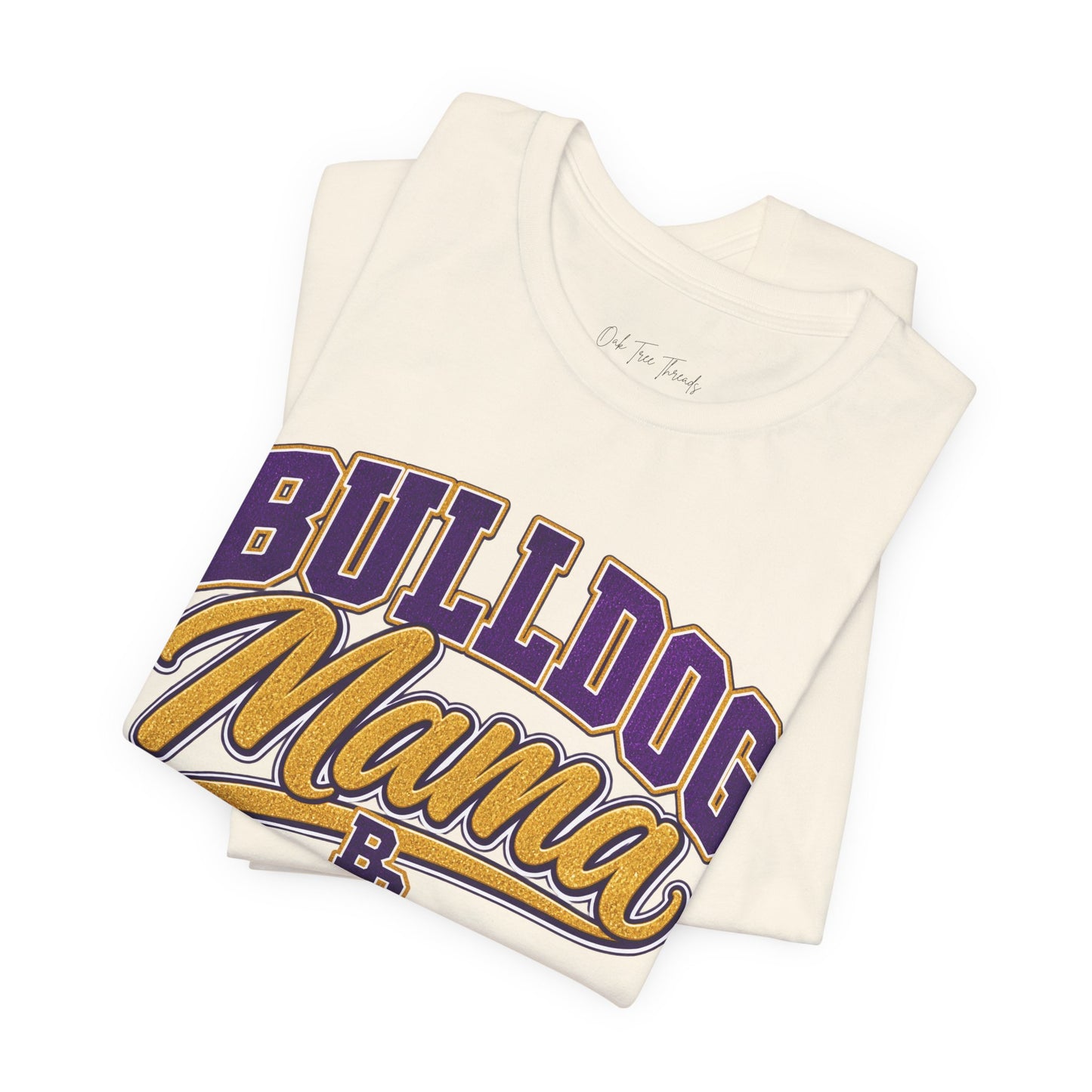 Bulldog Mama T-Shirt — Proud Team Mom Graphic Tee