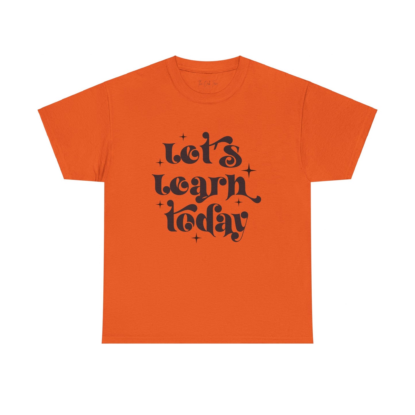 Let's Learn Today Unisex Heavy Cotton Tee