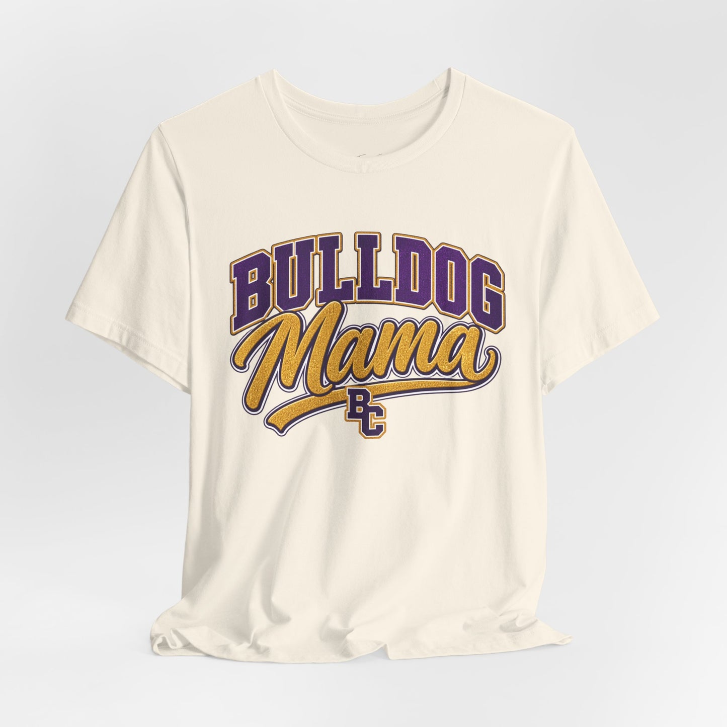 Bulldog Mama T-Shirt — Proud Team Mom Graphic Tee