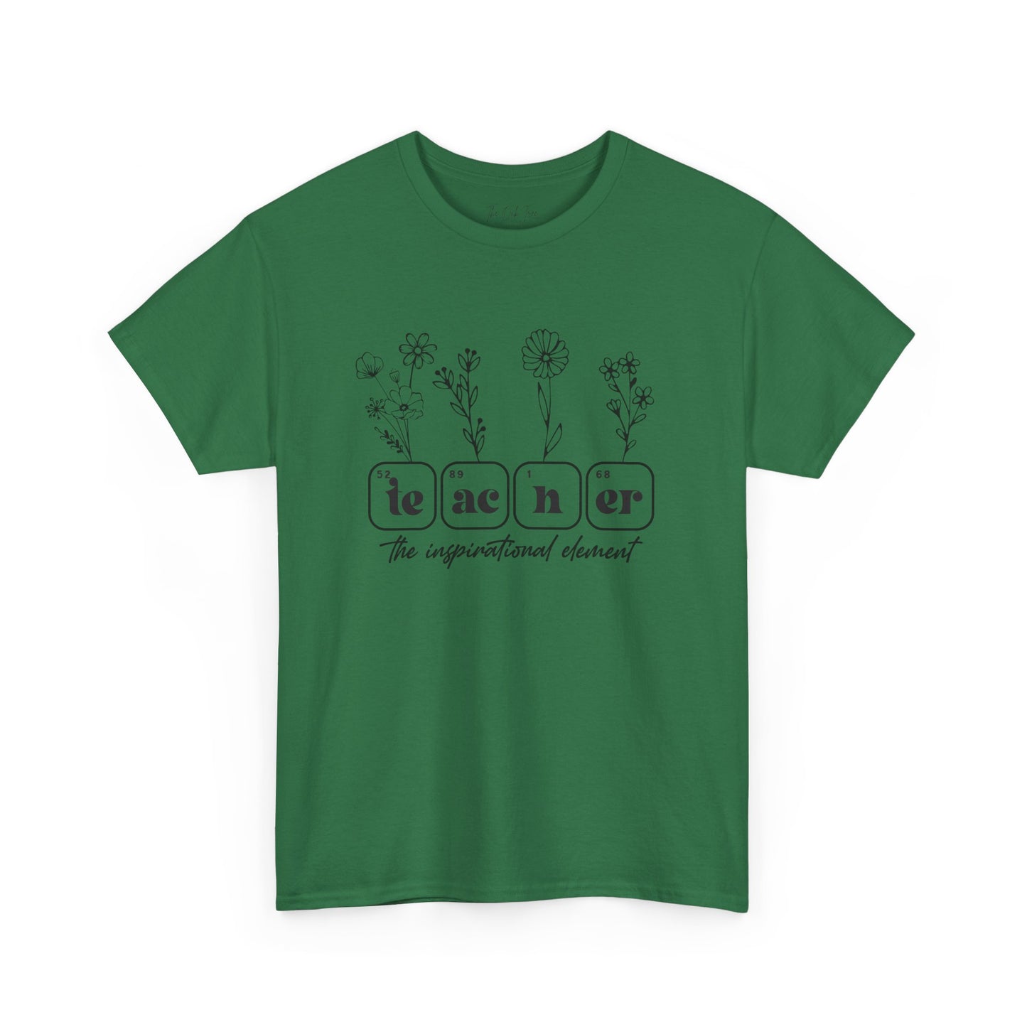 Teacher The Inspirational Element Unisex Heavy Cotton Tee