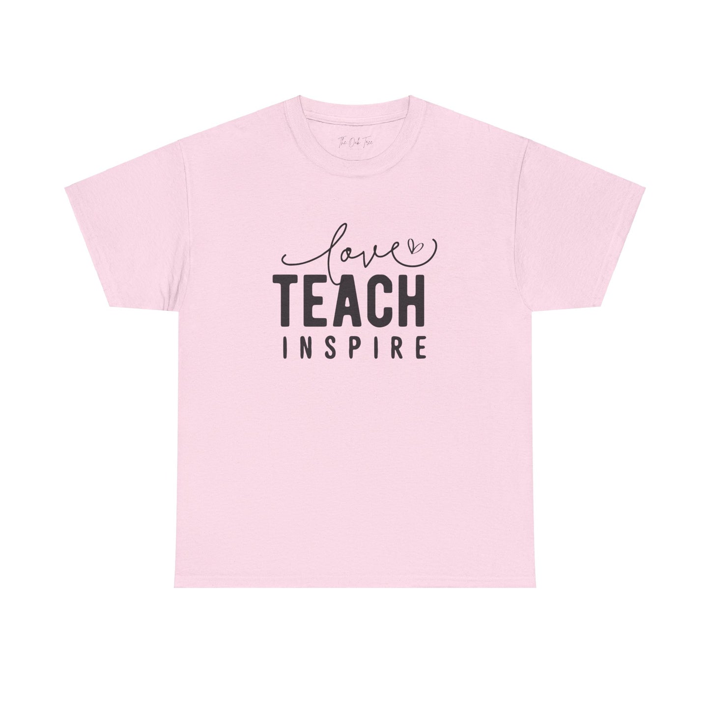 Love Teach Inspire Tee Unisex Heavy Cotton Tee