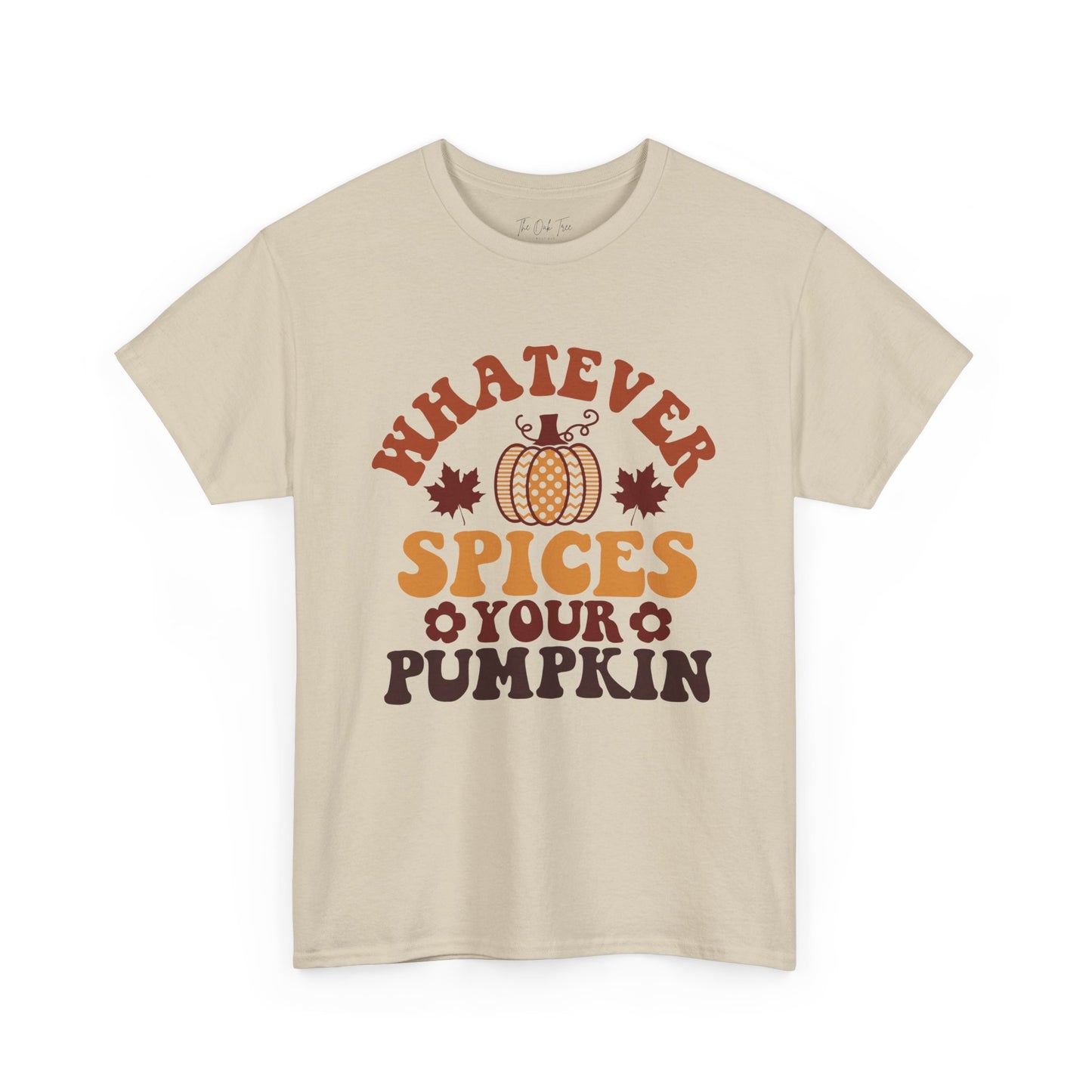 Whatever Spices Your Pumpkin Unisex Heavy Cotton Tee