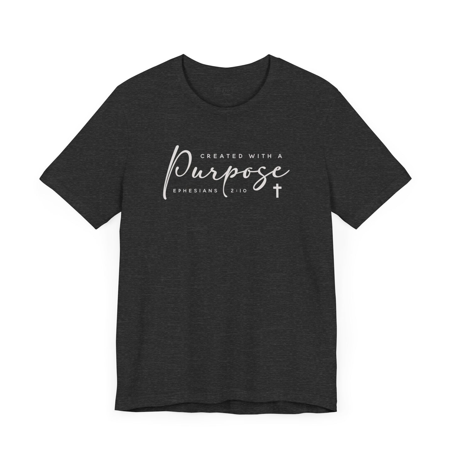 Created With a Purpose Unisex Jersey Short Sleeve Tee