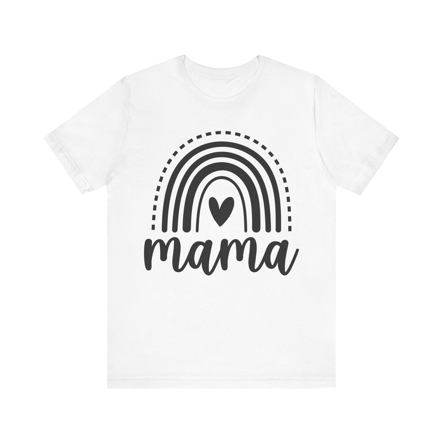 Mama Rainbow Unisex Jersey Short Sleeve Tee