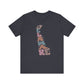 Delaware State Tee Unisex Jersey Short Sleeve Tee