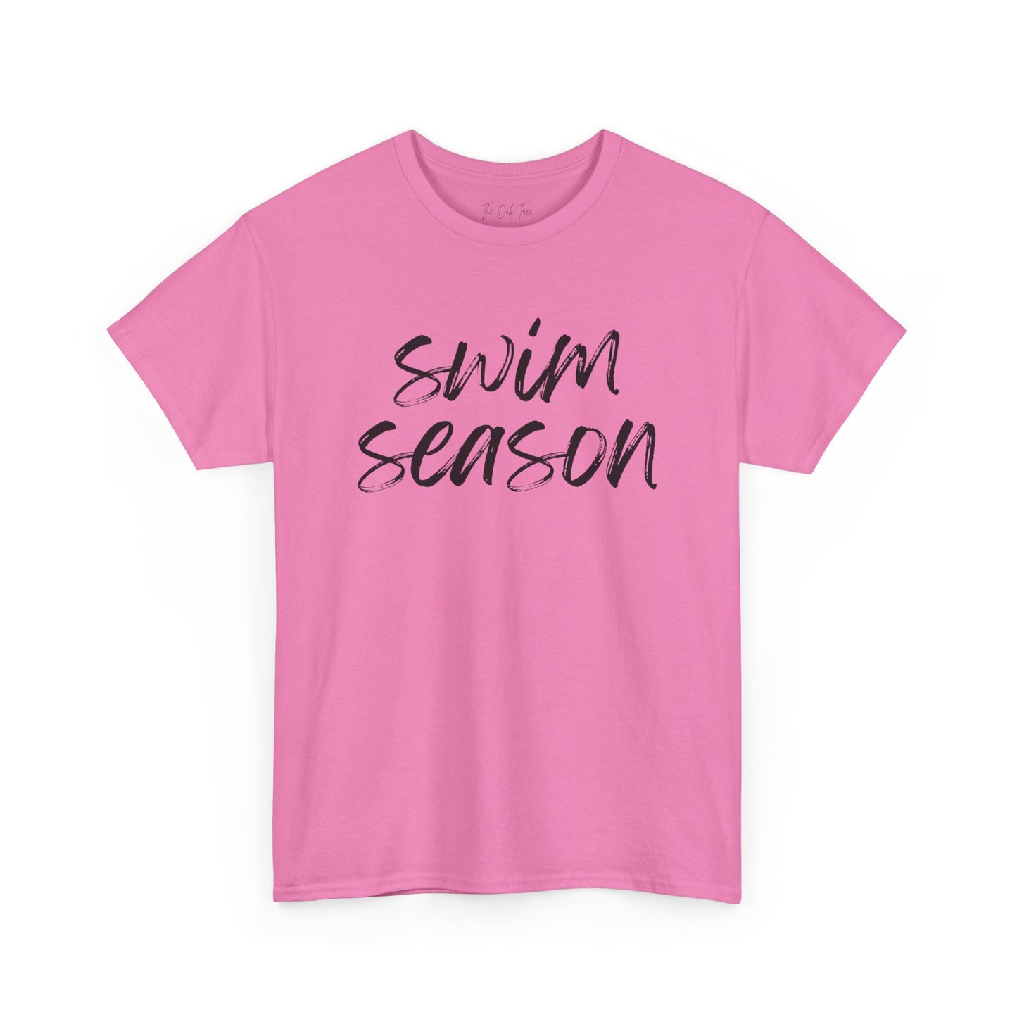 Swim Season- Black Text Tee