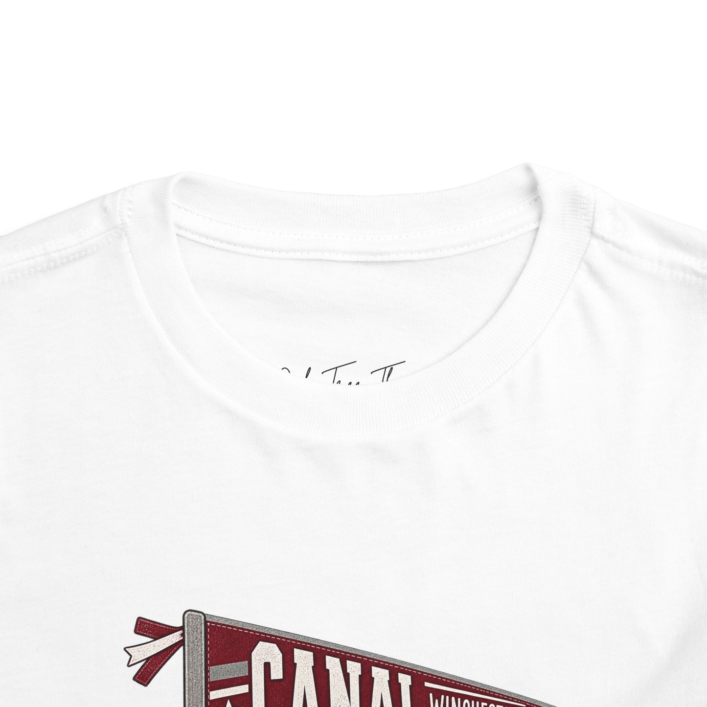 Canal Indians Toddler Tee — Vintage Pennant Sports Shirt
