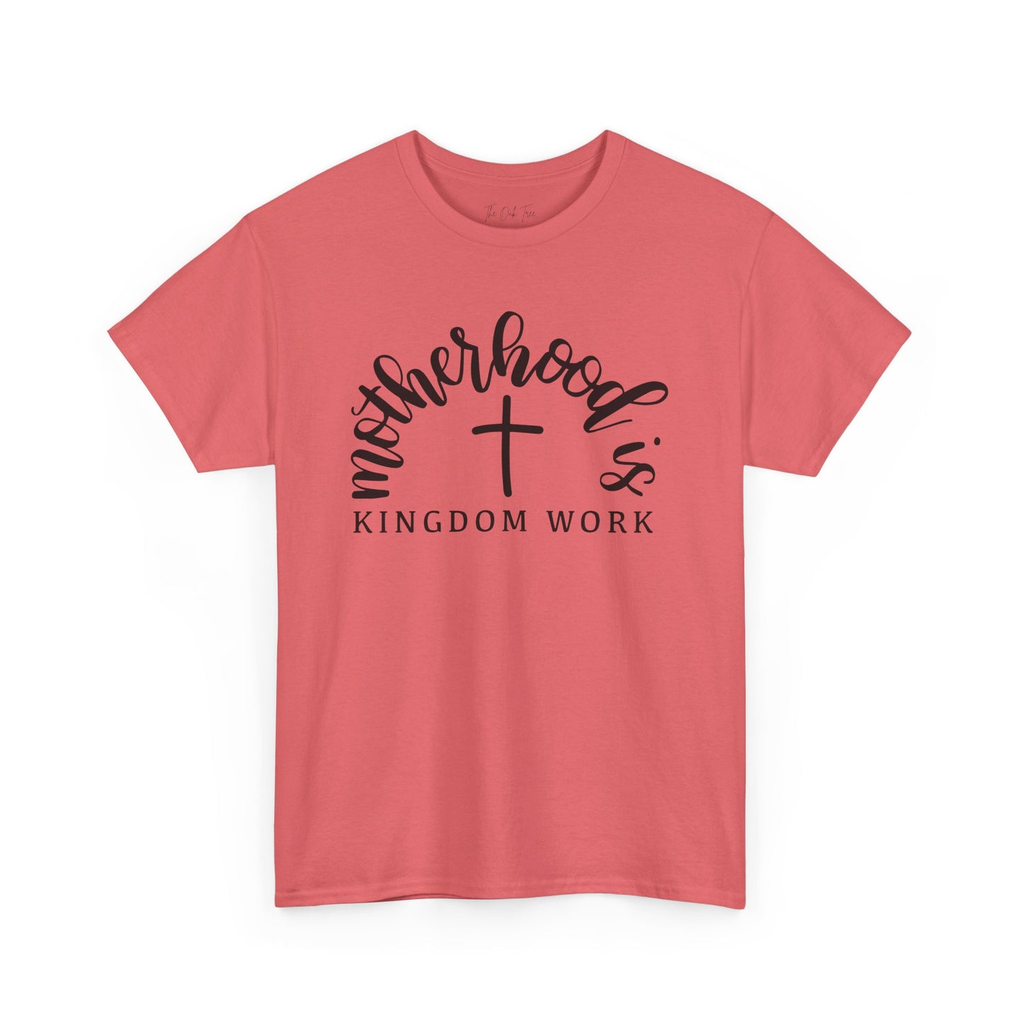 Motherhood is Kingdom Work Unisex Heavy Cotton Tee