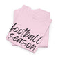 Football Season- Black Text Tee