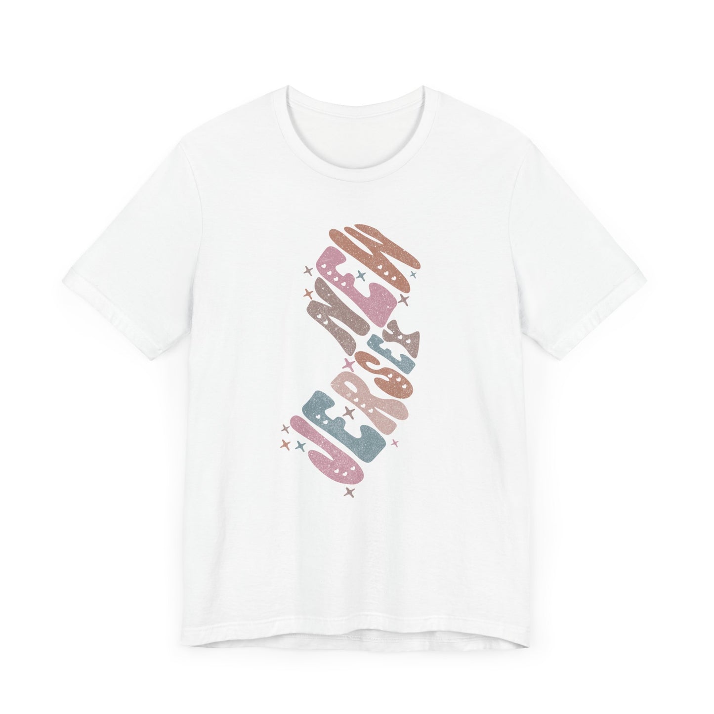 New Jersey State Tee Unisex Jersey Short Sleeve Tee