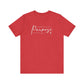 Created With a Purpose Unisex Jersey Short Sleeve Tee