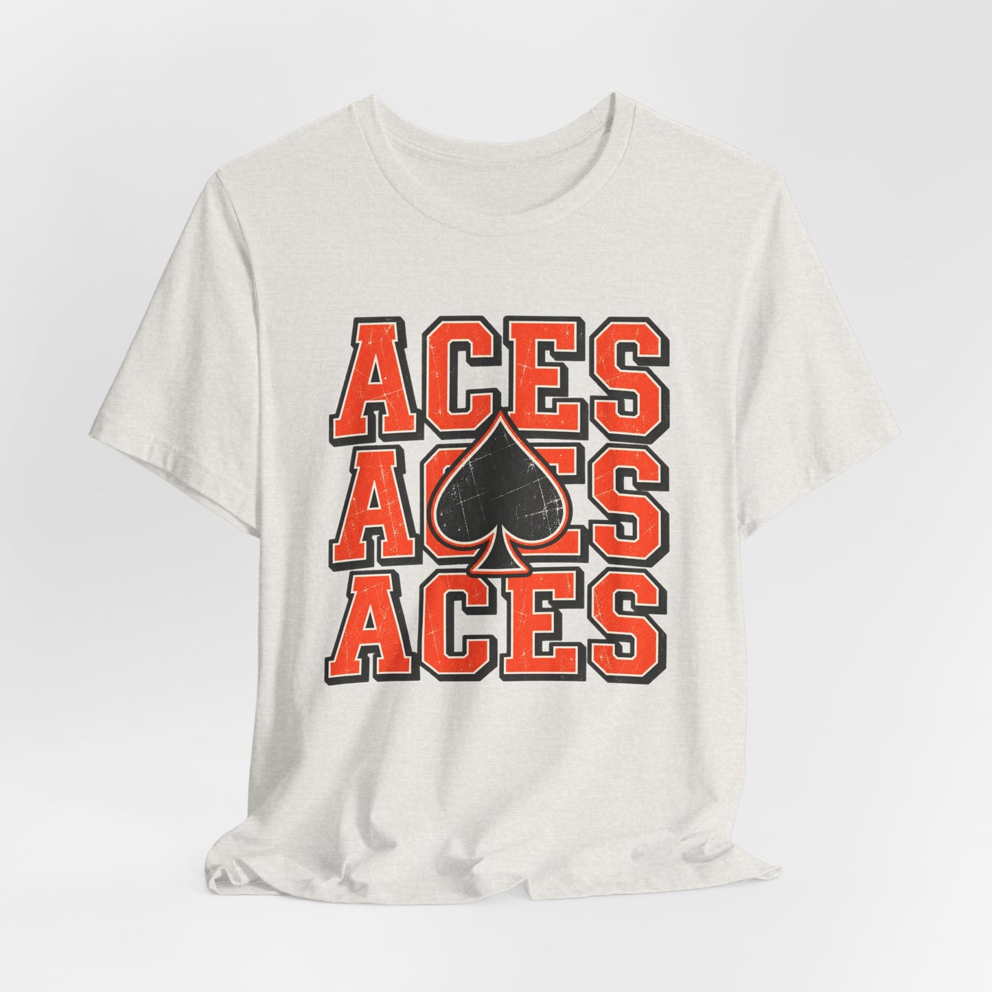 Amanda-Clearcreek Aces Stacked Adult Tee