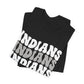 Indians Retro Stack Tee — Vintage Script Team Pride T-Shirt