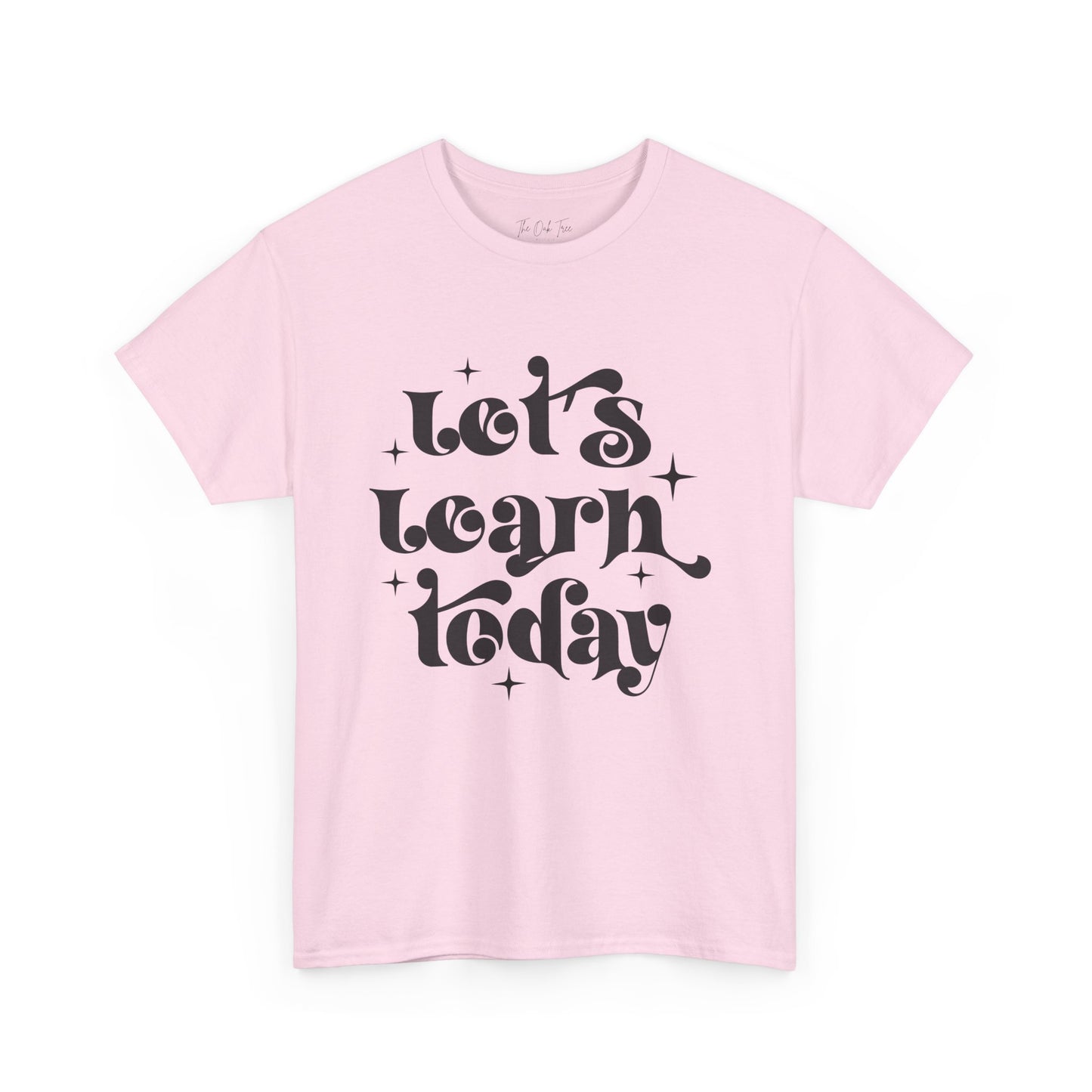Let's Learn Today Unisex Heavy Cotton Tee