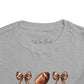 Toddler Tee — Footballs & Bows Pattern (BELLA +CANVAS)