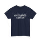 Volleyball Season- White Text Tee