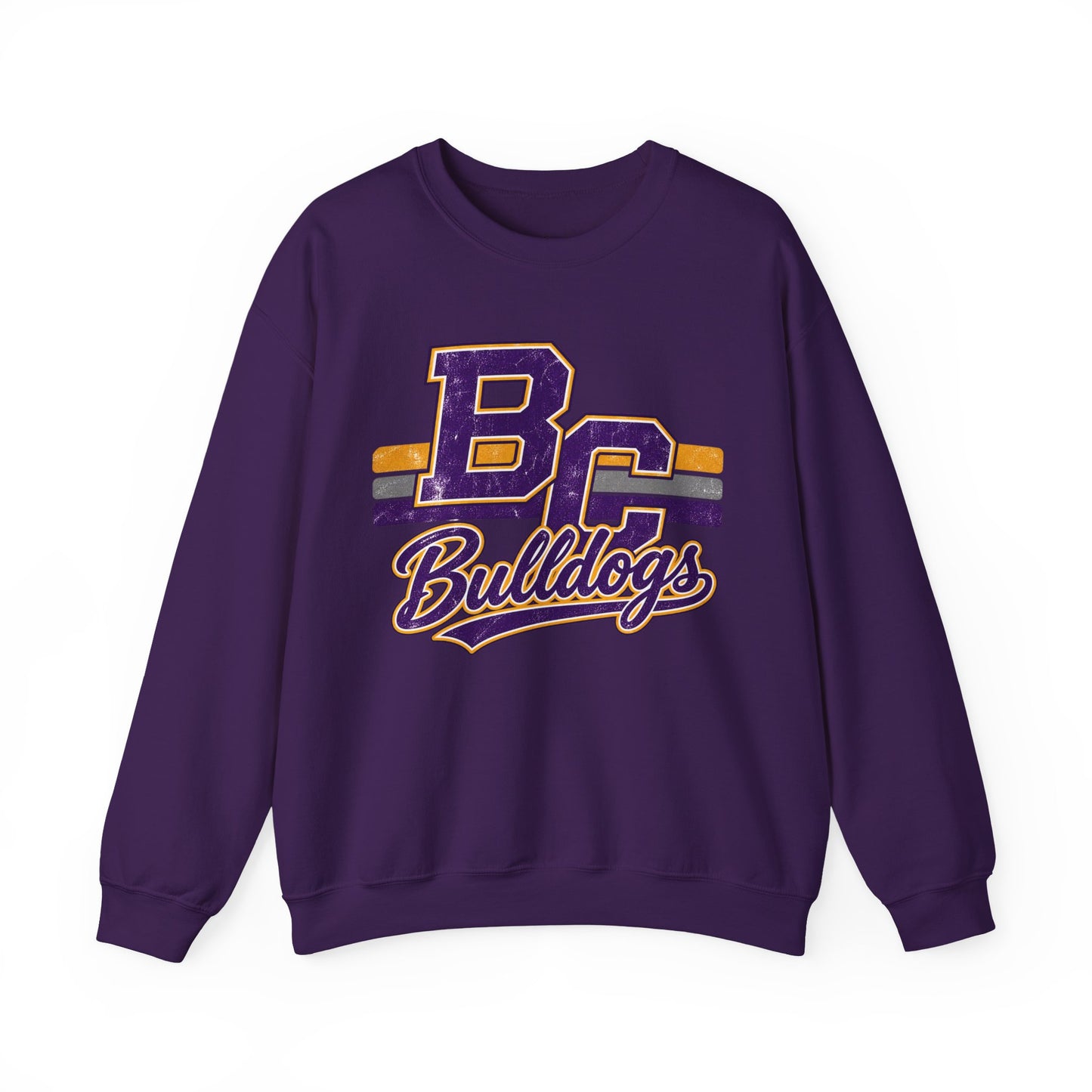 Bloom-Carroll Bulldogs Retro Crewneck Sweatshirt