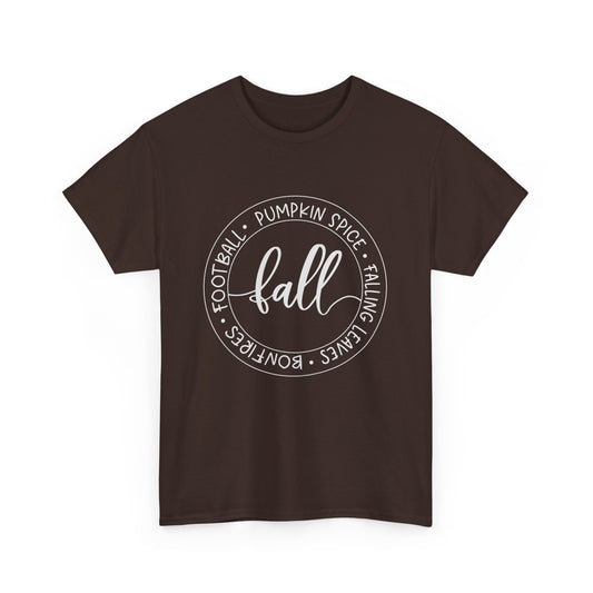 Fall Circle Unisex Heavy Cotton Tee