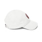 Embroidered CW Indians Mascot— Classic White Baseball Hat