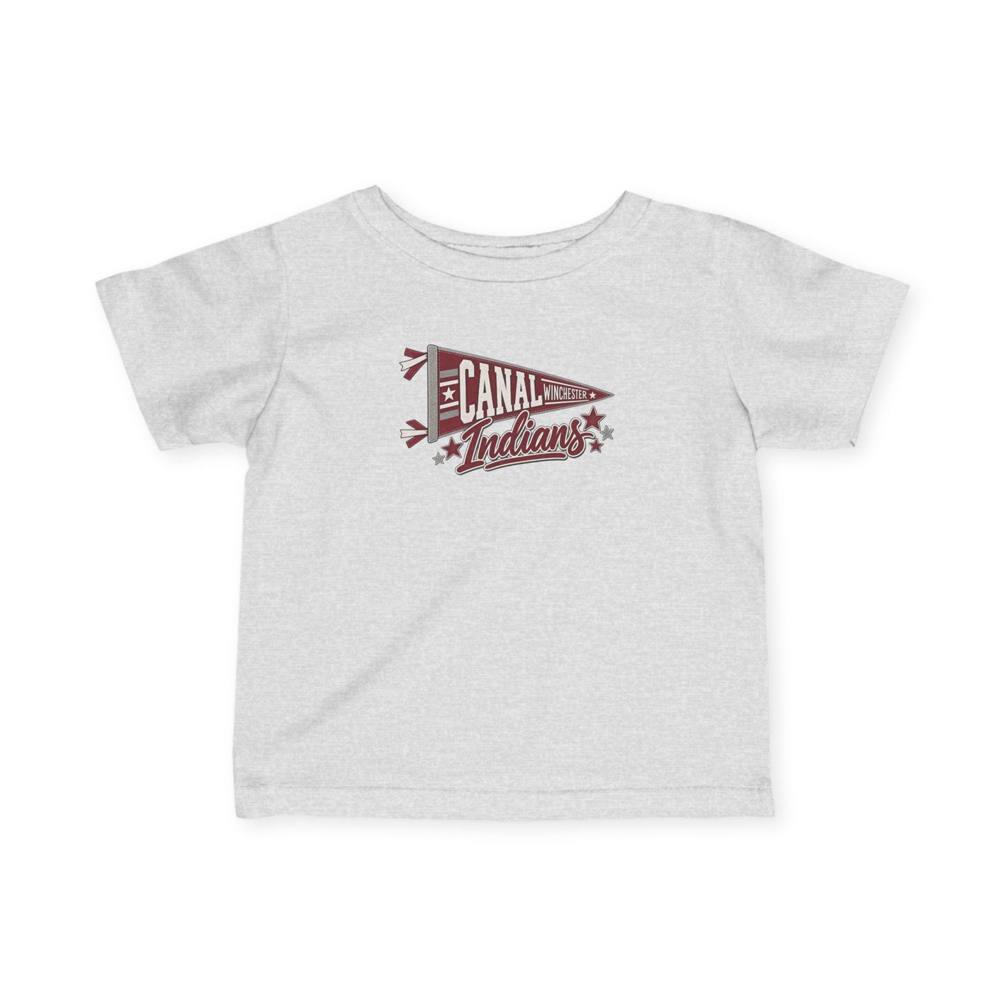 Infant Tee – Canal Indians Vintage Pennant Baby Shirt