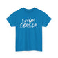 Swim Season- White Text Tee